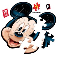 Frank Disney's Mickey Shaped Floor Puzzle (15pcs)