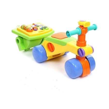 Funskool Giggles Walk N Ride 3 In 1 Activity Toy for Ages 1-3 Years