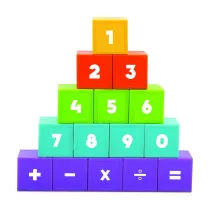 Funskool Giggles Learning Blocks, Educational Blocks for 3 Years & Above